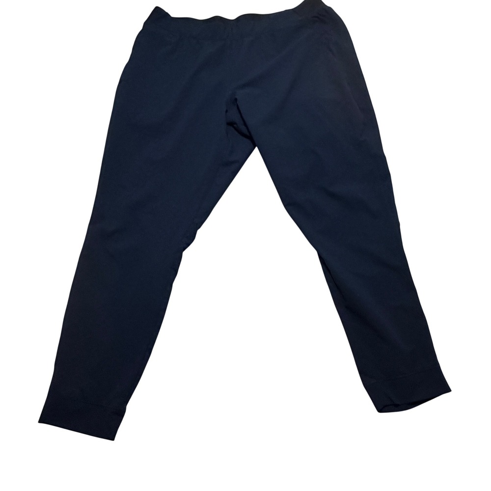 Under Armour Mens Navy Blue Loose Fit Mesh Panel Athletic Pants 1357447 XL